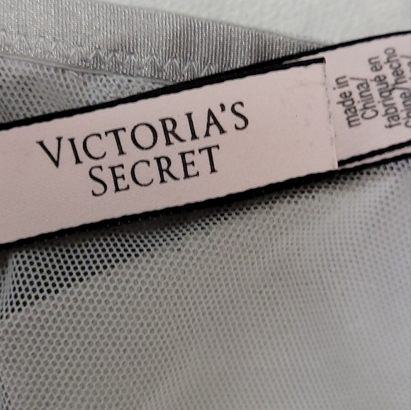 Victoria Secret Womens Gray Floral Bralette Racerback Size L - Picture 14 of 14